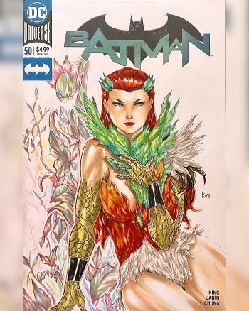 Image of Absolute Poison Ivy Original Art Sketch Cover
