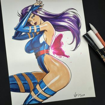 Image of Psylocke by Marmewa