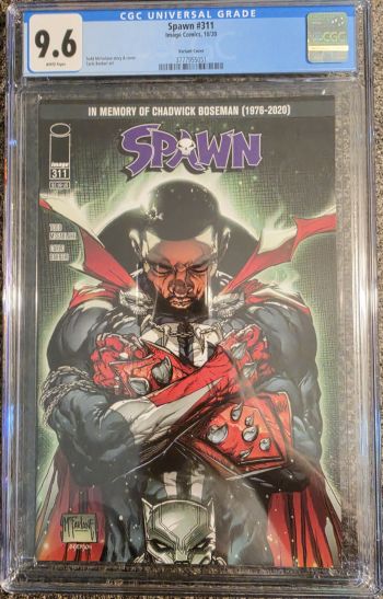 Image of Spawn #311 Variant Cover CGC 9.6