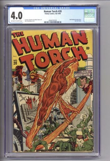 Image of The Human Torch #20 CGC 4.0
