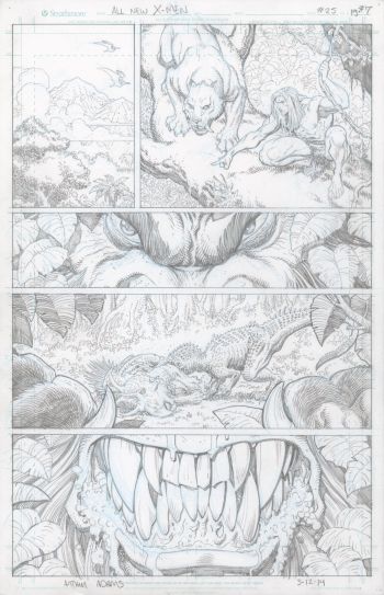 Image of All-New X-Men #25 Page 7 by Arthur Adams