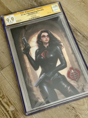 Image of G.I.Joe 312 CGC 9.9 Signed and Remarked by Will Jack
