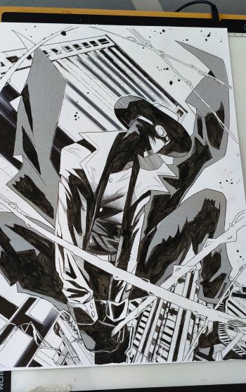 Image of Spider-Man Noir A3