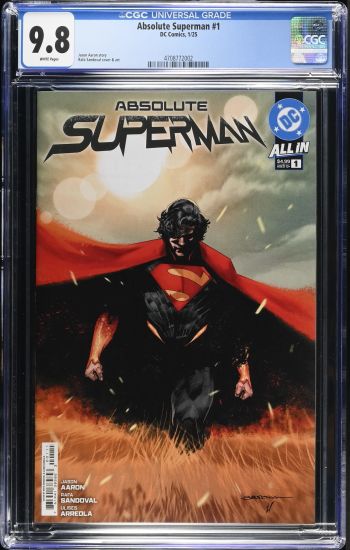 Image of Absolute Superman #1 CGC 9.8