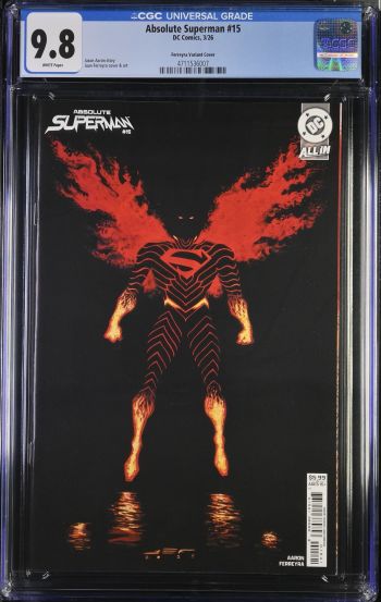 Image of Absolute Superman #15 Ferreyra Variant CGC 9.8
