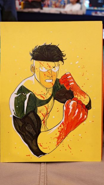 Image of Invincible Commission Sketch