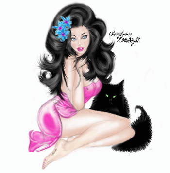 Image of Cherylynne & her Kitty