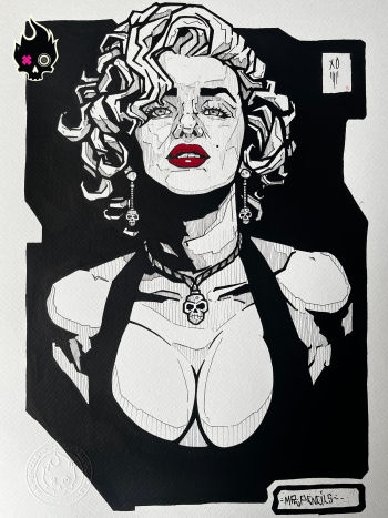 Image of Marilyn Monroe [ORIGINAL ART] [1/1]