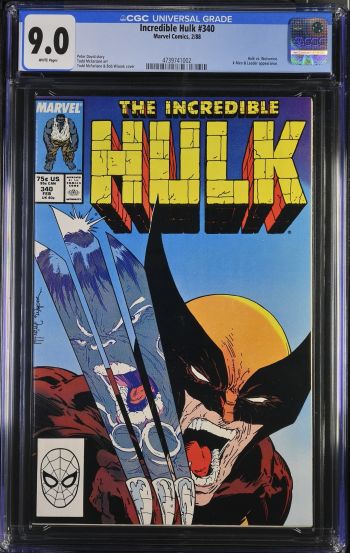 Image of Incredible Hulk #340 CGC 9.0
