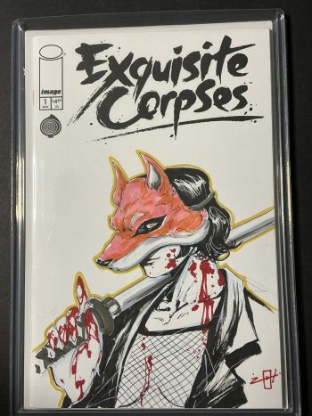 Image of Fox Killer Sketch Cover by Jonathan Uribe 