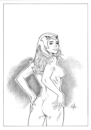 Image of Pin-Up Sorceress of Grayskull NSFW