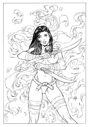 Image of Pin-Up Psylocke NSFW