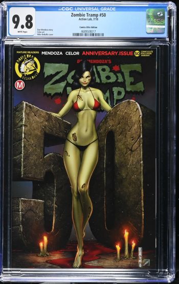 Image of Zombie Tramp #50 Comics Elite Edition CGC 9.8