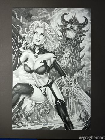 Image of 11x17 Lady Death commission