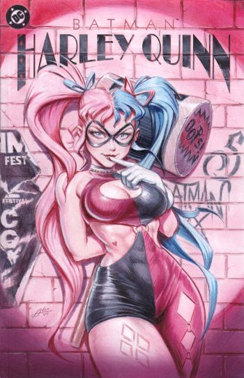 Image of Harley Quinn. Siren's Love Hurts Version.
