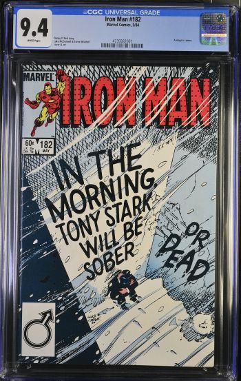 Image of Iron Man #182 CGC 9.4