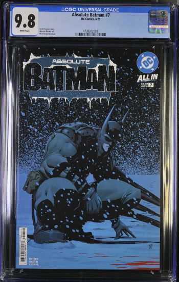 Image of Absolute Batman #7 CGC 9.8