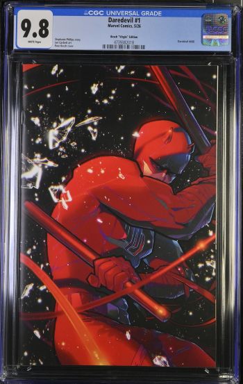 Image of Daredevil #1 Besch Virgin Edition CGC 9.8