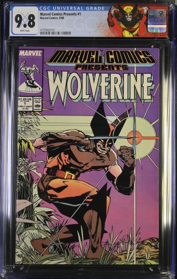 Image of Marvel Comics Presents #1 CGC 9.8
