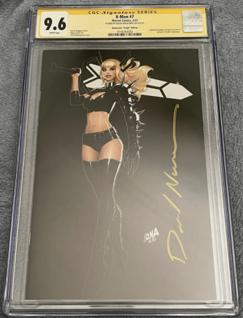 Image of X-MEN #7 CGC SS 9.6 SIGNED DAVID NAKAYAMA DNA VIRGIN VARIANT MAGIK X-MEN MARVEL