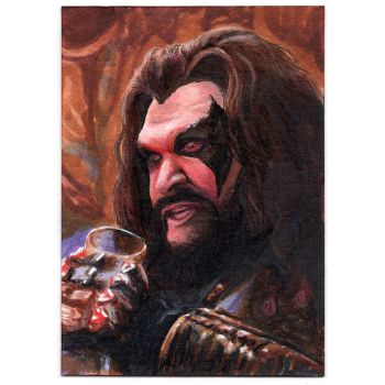 Image of Lobo Portrait Sketch Card