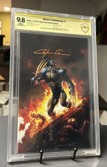 Image of Return of Wolverine #1 CBCS 9.8 Signed by Crain & Soule