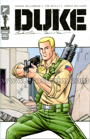 Image of G.I. Joe DUKE Sketch Cover by the Fraim Bros.!