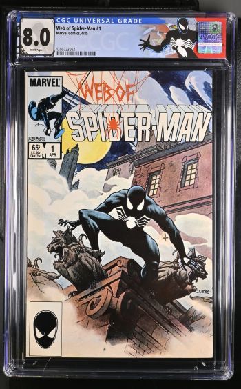 Image of Web of Spider-Man #1 CGC 8.0