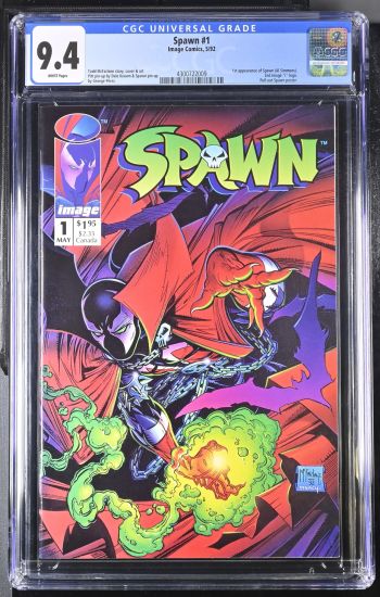 Image of Spawn #1 CGC 9.4