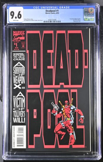 Image of Deadpool #1 CGC 9.6