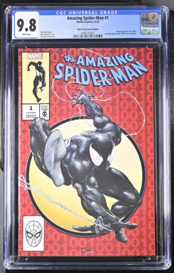 Image of Amazing Spider-Man #1 Black Flag Comics Edition CGC 9.8
