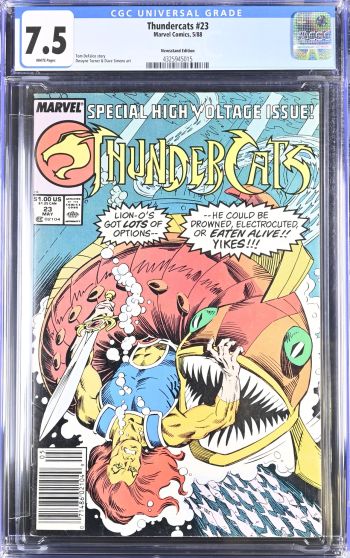 Image of Thundercats #23 CGC 7.5