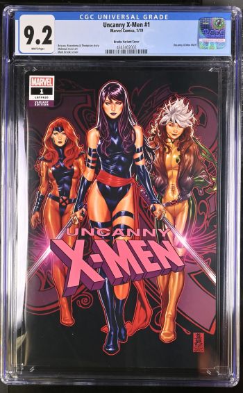 Image of Uncanny X-Men #1 CGC 9.2 Brooks Variant Cover