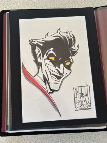 Image of Nightcrawler Sketch by Matthew Sutton