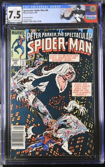 Image of Spectacular Spider-Man #90 CGC 7.5