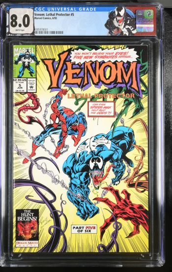 Image of Venom: Lethal Protector #5 CGC 8.0