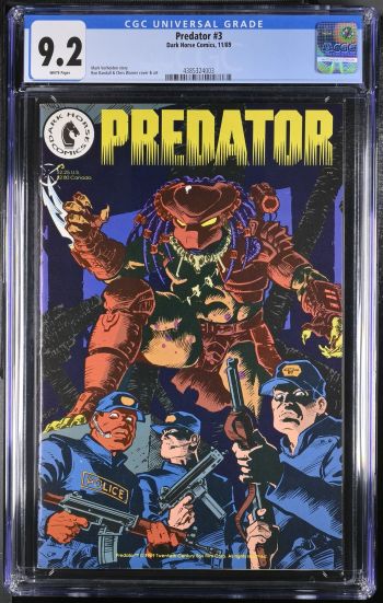 Image of Predator #3 CGC 9.2