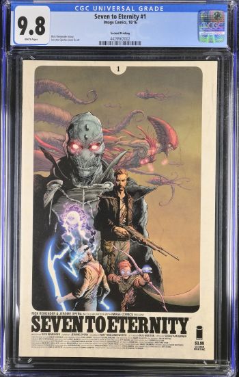 Image of Seven to Eternity #1 CGC 9.8 Second Printing