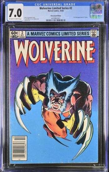 Image of Wolverine Limited Series #2 CGC 7.0