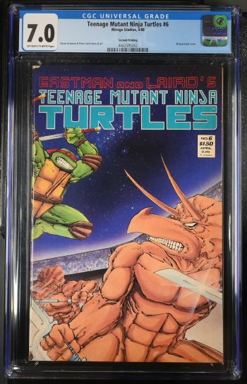 Image of Teenage Mutant Ninja Turtles #6 CGC 7.0 Second Printing