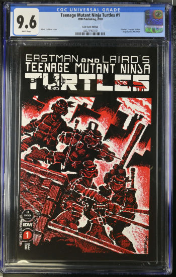 Image of Teenage Mutant Ninja Turtles #1 Loot Crate Edition CGC 9.6