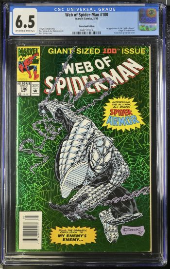 Image of Web of Spider-Man #100 CGC 6.5