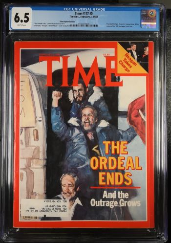Image of Time #117 #5 CGC 6.5 Subscription Edition