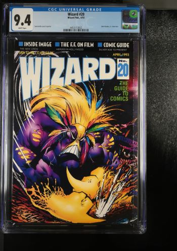 Image of Wizard #20 CGC 9.4