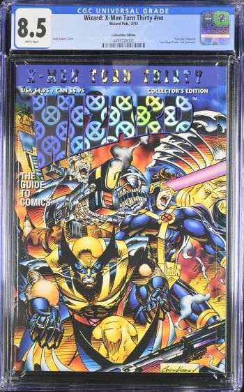 Image of Wizard: X-Men Turn Thirty #nn CGC 8.5 Convention Edition