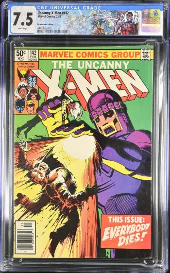 Image of Uncanny X-Men #142 CGC 7.5