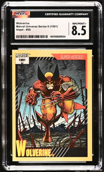 Image of Wolverine #50 | Marvel Universe Series II | CGC 8.5