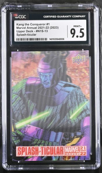 Image of Kang the Conqueror #1 #N1S-13 | Marvel Annual 2021-22 | Splash-ticular | CGC MINT+ 9.5