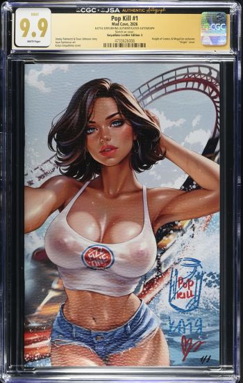 Image of Pop Kill #1 CGC 9.9 Signed by Katya Sinyukhina