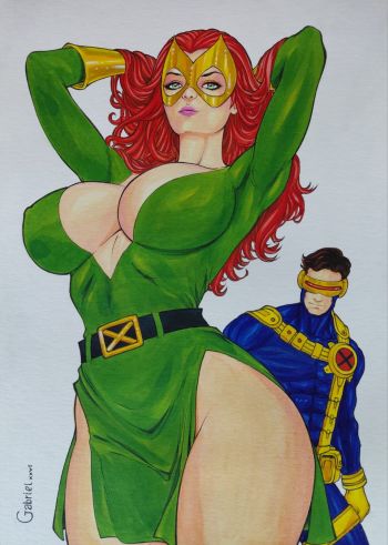 Image of Jean Grey , 8.3” X 11.8”